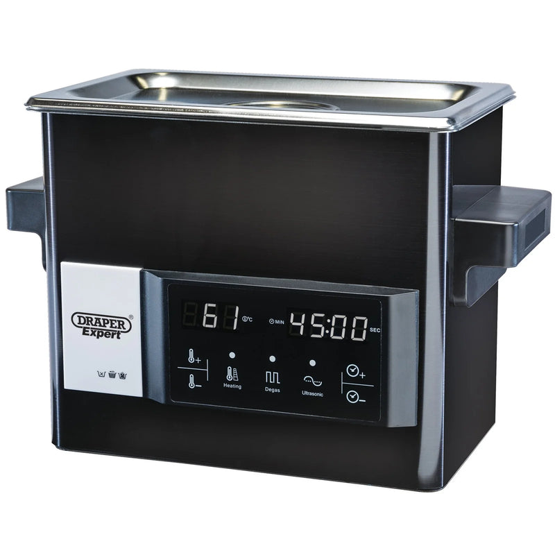 Draper Expert Ultrasonic Cleaning Tank - Multiple Capacities Available