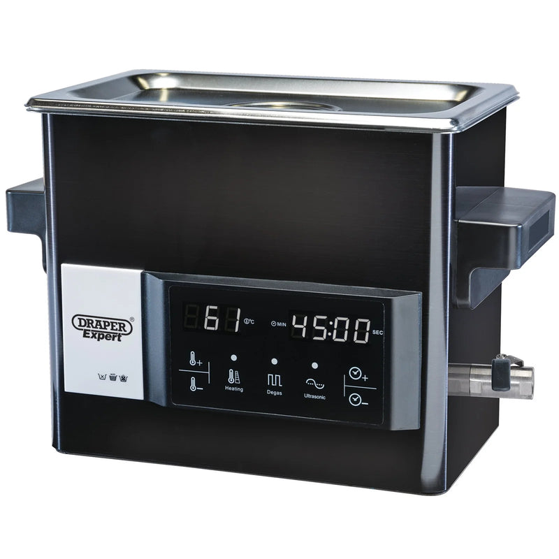 Draper Expert Ultrasonic Cleaning Tank - Multiple Capacities Available