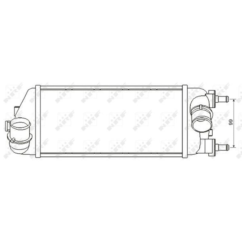 NRF Intercooler (Charge Air Cooler) 30341