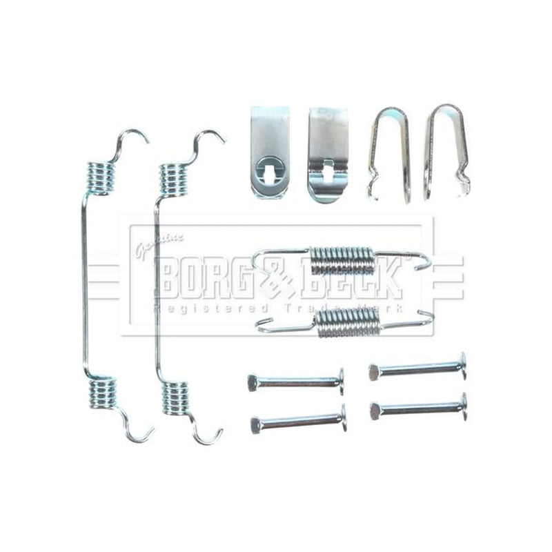 Borg & Beck Parking Brake Shoe Accessory Kit Rear BBK6205