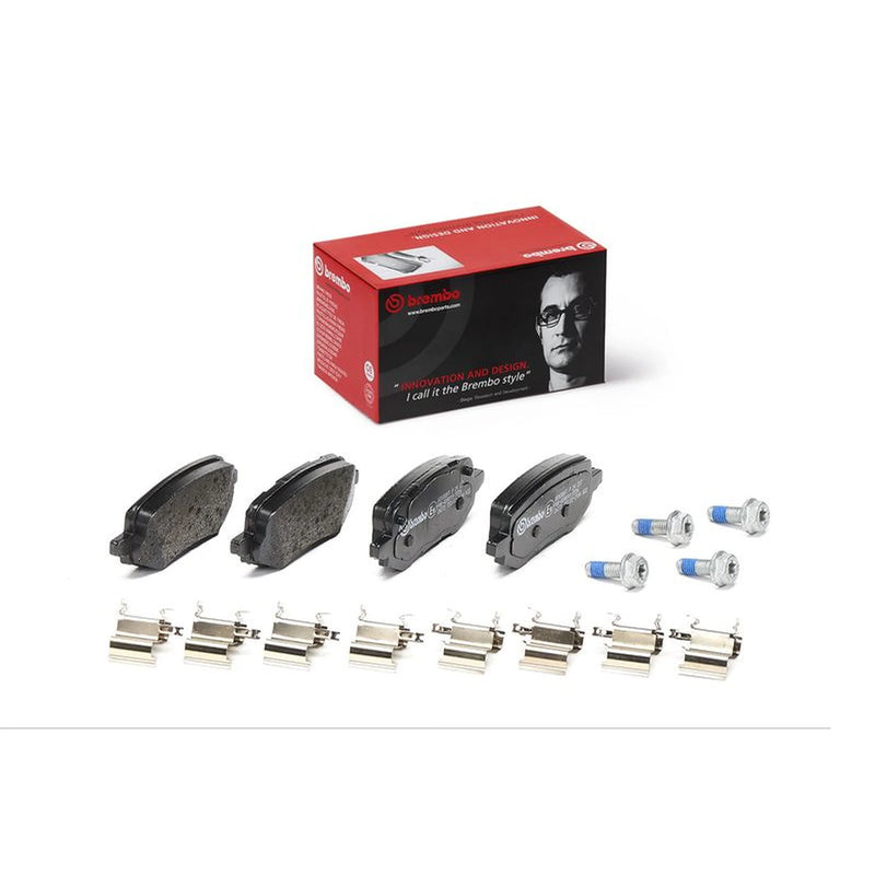 Brembo 4 x Rear Brake Pad Set P24237