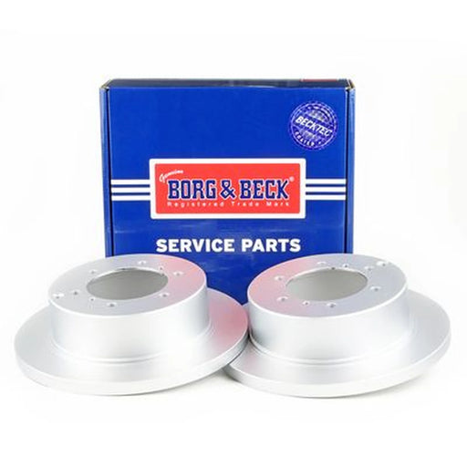 Borg & Beck 2 x Rear Brake Discs BBD5118