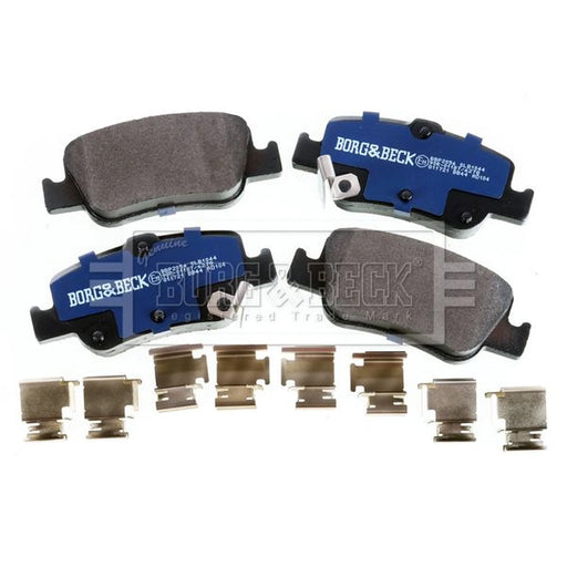 Borg & Beck 4 x Rear Brake Pad Set BBP2056
