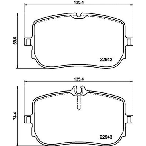 Mintex Front Brake Pad Set MDB4130