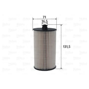 Valeo Fuel Filter Element 587071