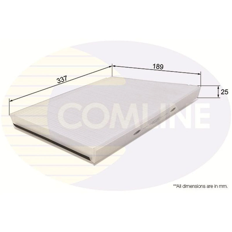 Comline Cabin Air Filter (Pollen Filter) EKF383