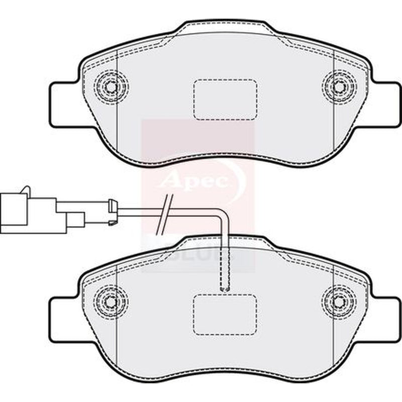 Apec Front Brake Pad Set PD3856