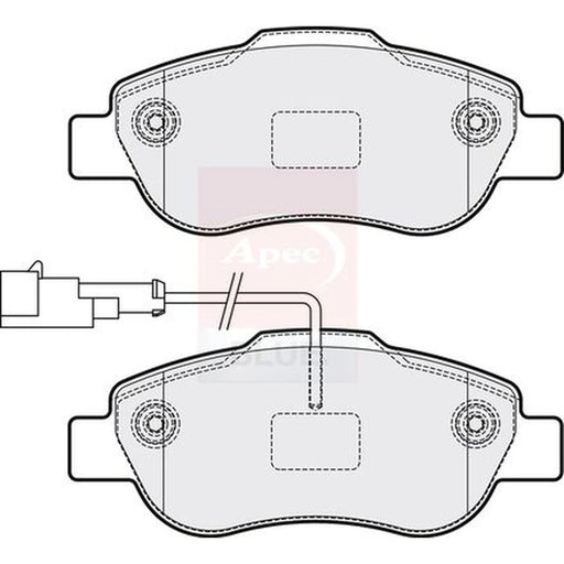Apec Front Brake Pad Set PD3856