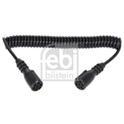 Febi Coiled Cable 7 Connectors 24V PU (Polyurethane) 40101