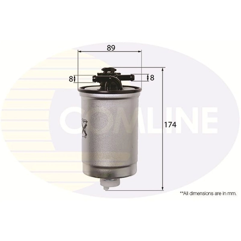 Comline Fuel Filter Element EFF089