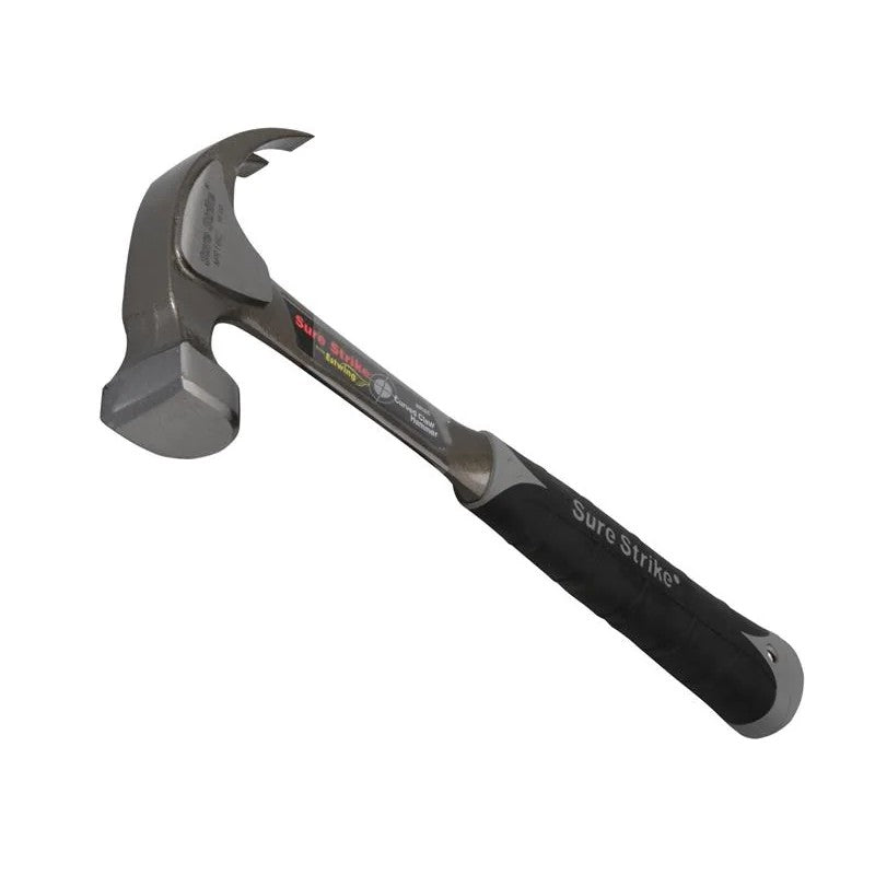 Estwing EMR16C Sure Strike All Steel Curved Claw Hammer 450g (16oz) - EMR16C