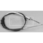 Borg & Beck Handbrake Cable Left Rear BKB2860
