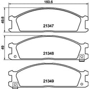 DON Front Brake Pad Set PCP1851