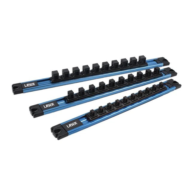 Laser Tools LocSoc Rails - Magnetic 3pc - PL