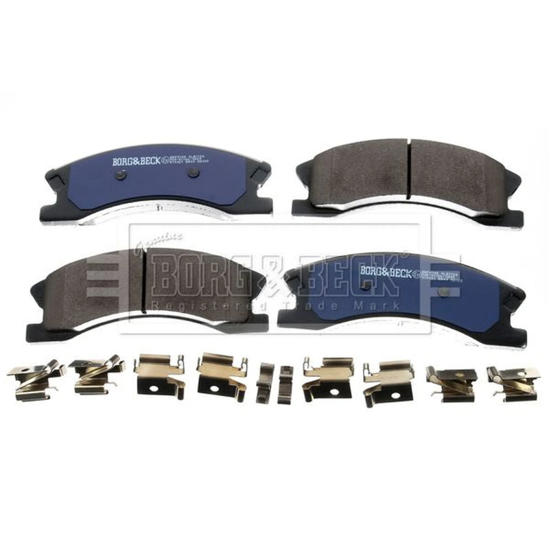 Borg & Beck 4 x Front Brake Pad Set BBP2148