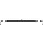 Juratek Brake Hydraulic Hose Line Rear JBH1159