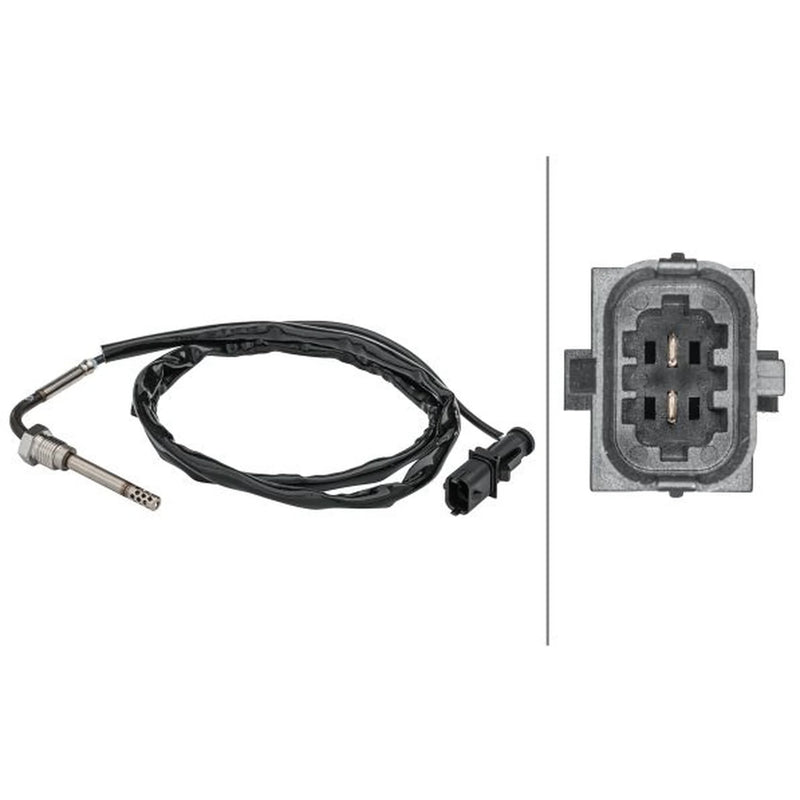 Hella Exhaust Gas Temperature Sensor before soot particulate fil 6PT 358 181-451