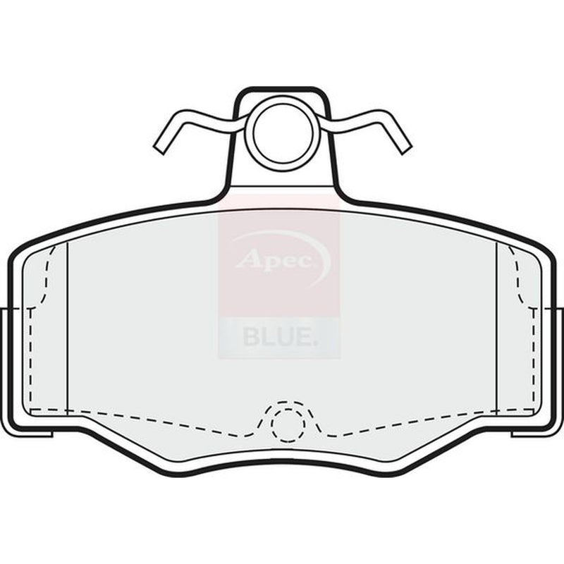 Apec Rear Brake Pad Set PD3799