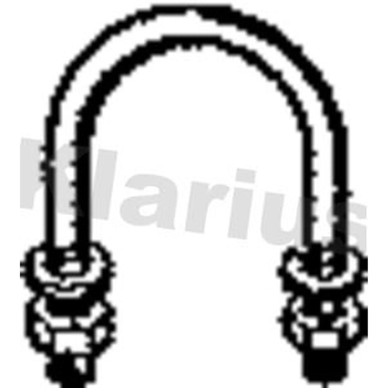 Klarius Exhaust System Clamping Piece OD ID 0mm Wide MZP27AG