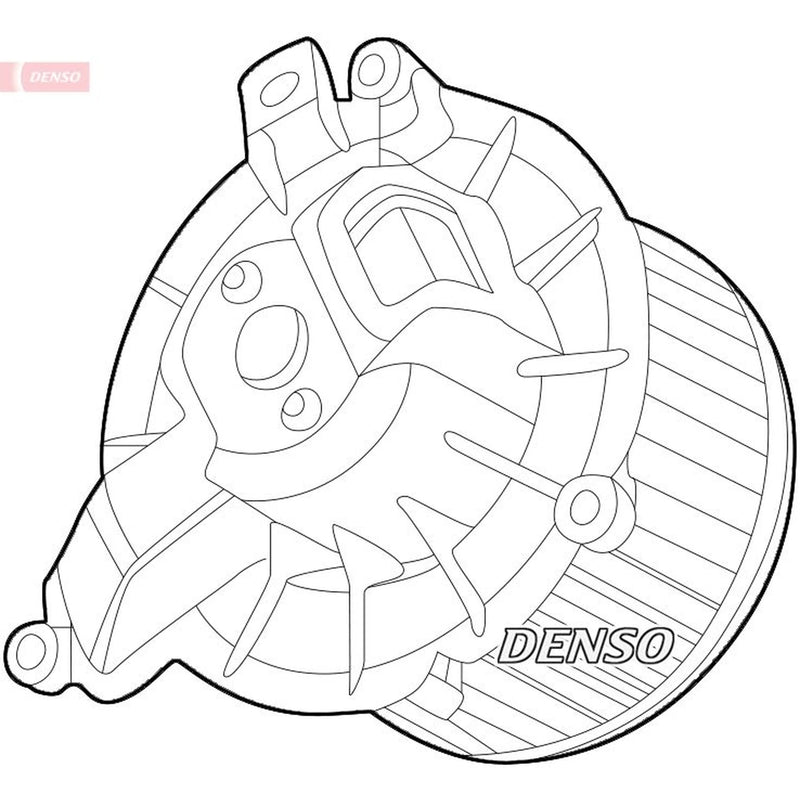 Denso Heater Blower Fan DEA12003