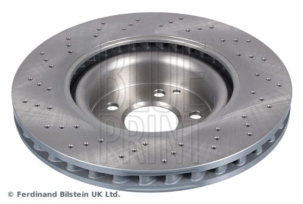 Blue Print Brake Disc Set Perforated/Vented Front