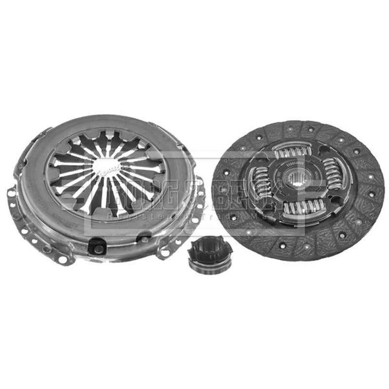 Borg & Beck Clutch Kit Set 3pc 200mm HK2065