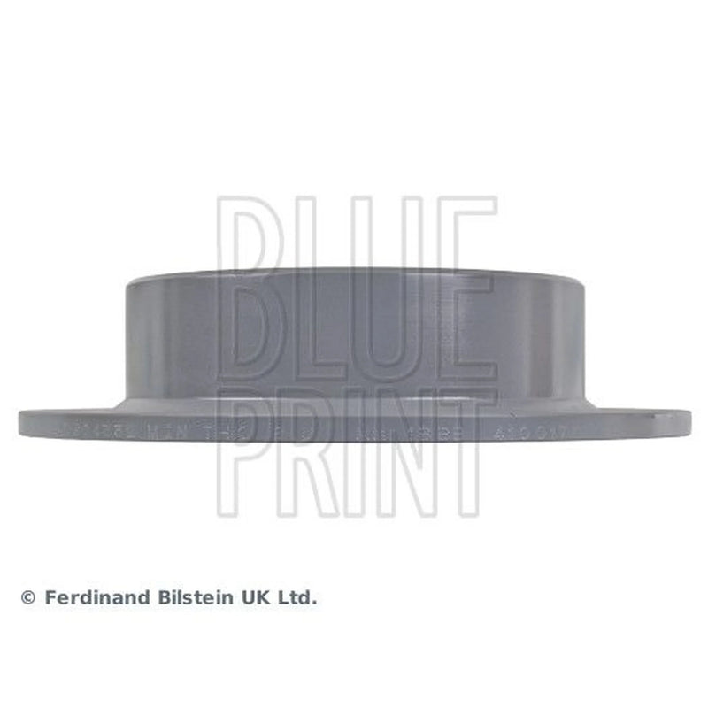 Blue Print 2 x Solid Rear Brake Discs ADG04332