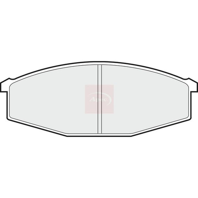 Apec Front Brake Pad Set PAD375