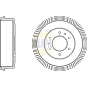 NAPA Brake Drum Assembly Rear NDR1026