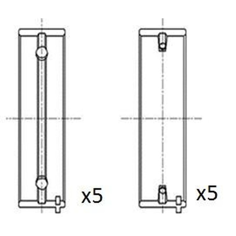 FAI Main Bearing Set 70mm BM1003-STD