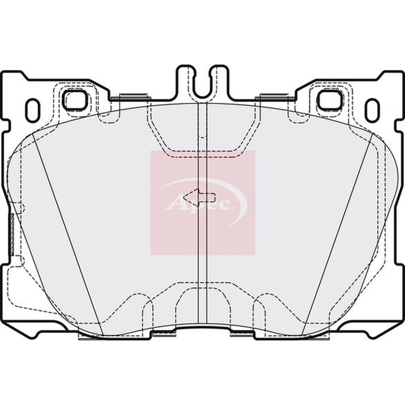 Apec Front Brake Pad Set PAD2139