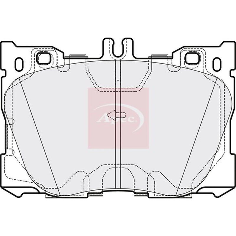 Apec Front Brake Pad Set PAD2139