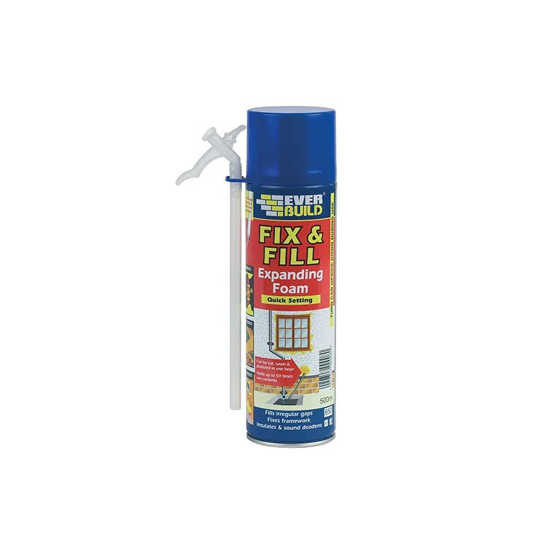 Everbuild Sika Fill & Fix Expanding Foam 500ml - 816431