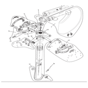 Draper Motor Fan & Blade Assembly YBV3200-5
