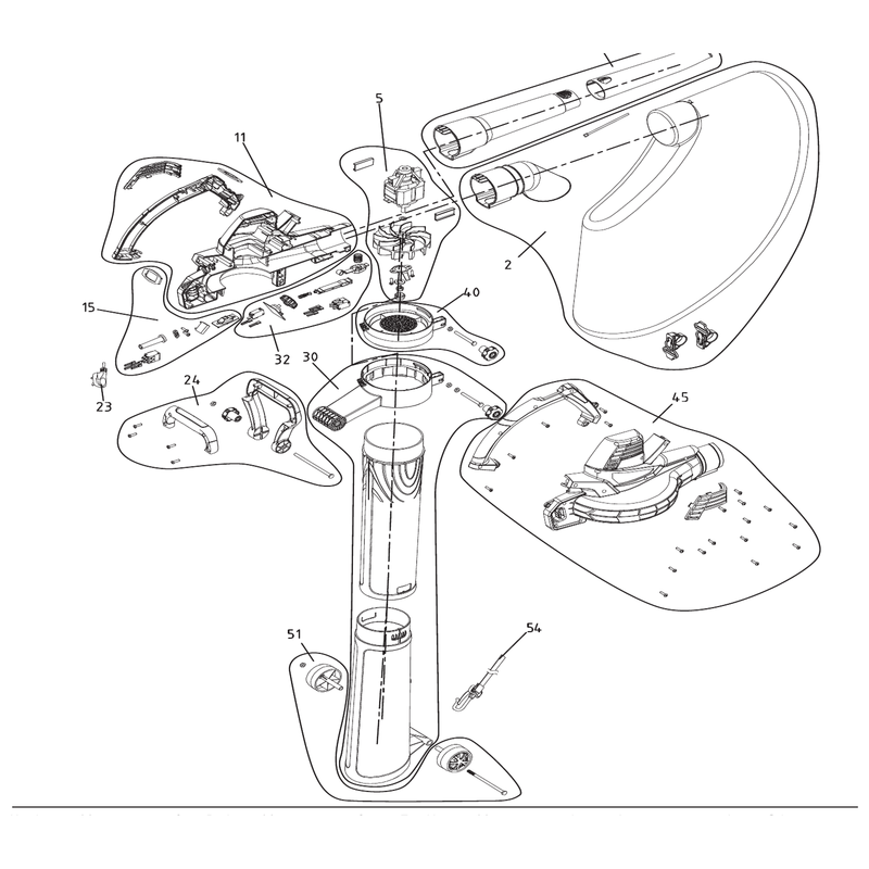 Draper Motor Fan & Blade Assembly YBV3200-5
