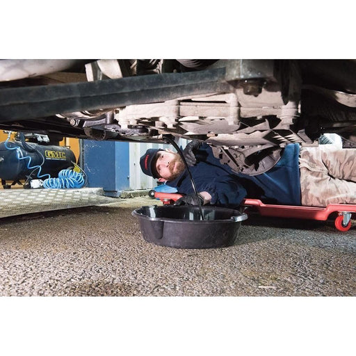 Silverline Oil Drain Pan 6Ltr Silverline  - Town Parts