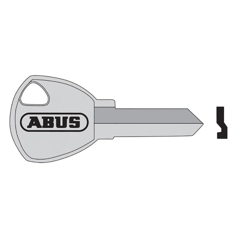 ABUS Mechanical 65/30 30mm Old Profile Key Blank - 10002688-01