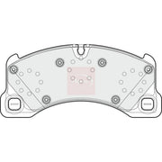 Apec Front Brake Pad Set PAD1670