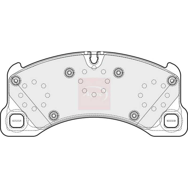 Apec Front Brake Pad Set PAD1670