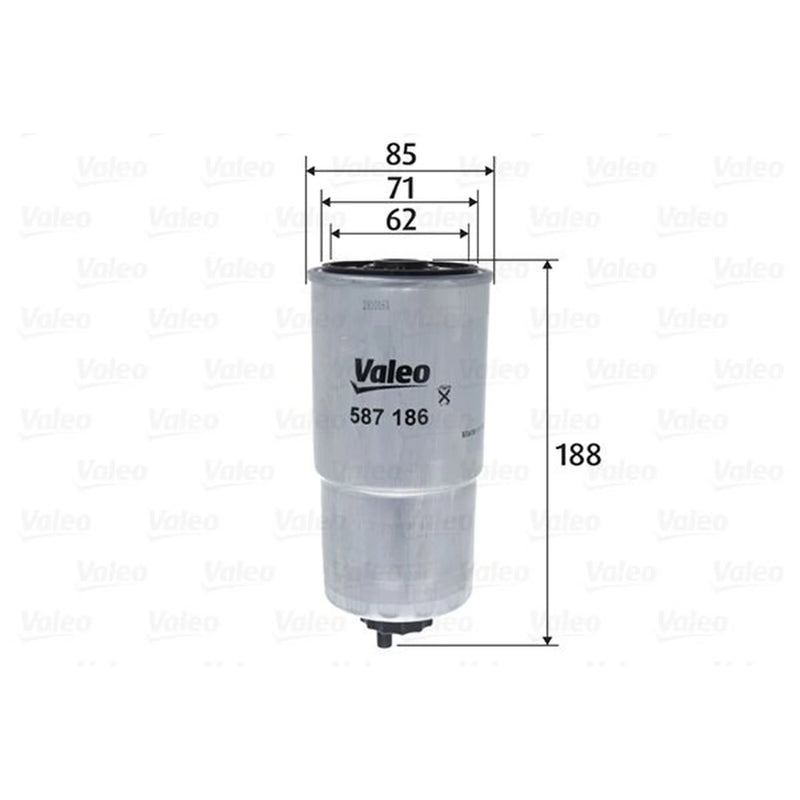 Valeo Fuel Filter Element 587186