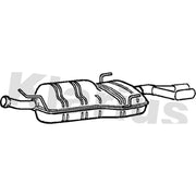 Klarius Box With Tail Pipe Rear SB90M