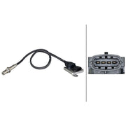 Hella NOx Nitrogen Oxide Sensor Exhaust Pin 6PN 358 186-931