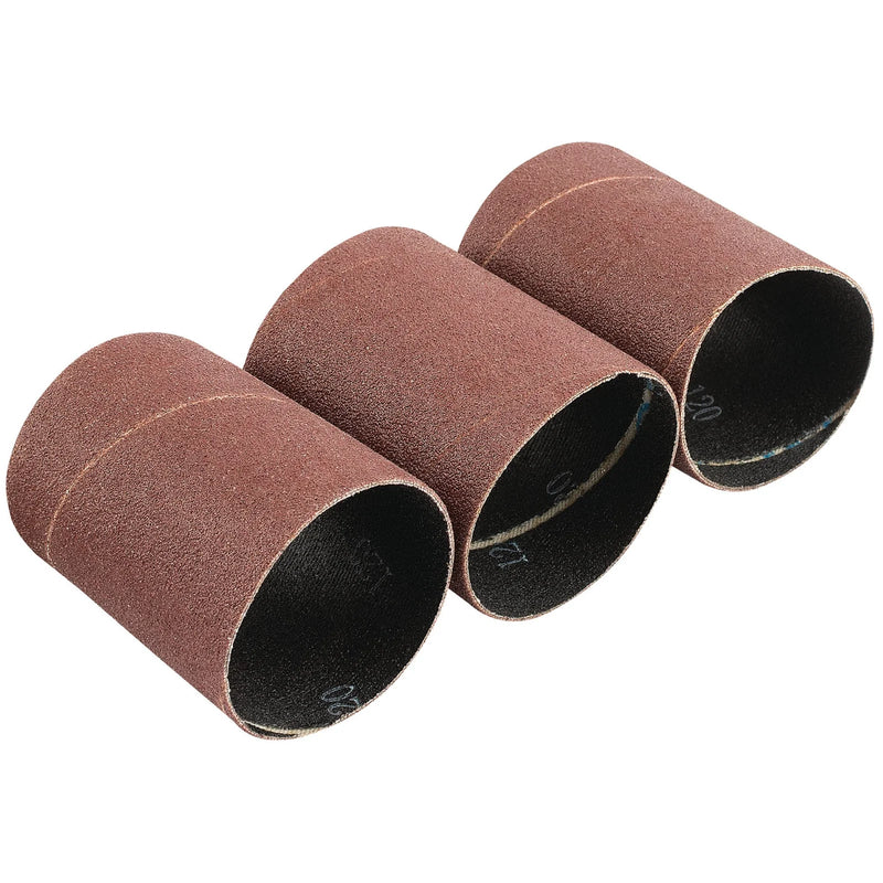 Draper Aluminium Oxide Sanding Sleeves 45x60mm 120 Grit Pack of 3