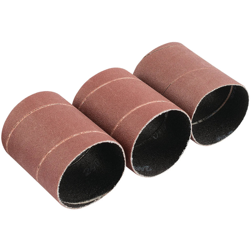 Draper Aluminium Oxide Sanding Sleeves 45x60mm 240 Grit (Pack of 3)