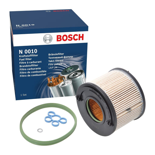 Genuine Bosch Car Fuel Filter N0010 Fits Audi Q7 Quattro Tdi - 3.0 - 07-15 14570 Bosch  - Town Parts