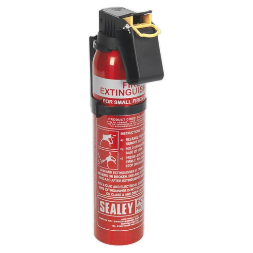 Sealey Fire Extinguisher 0.6kg Dry Powder Disposable SDPE006D Sealey  - Town Parts