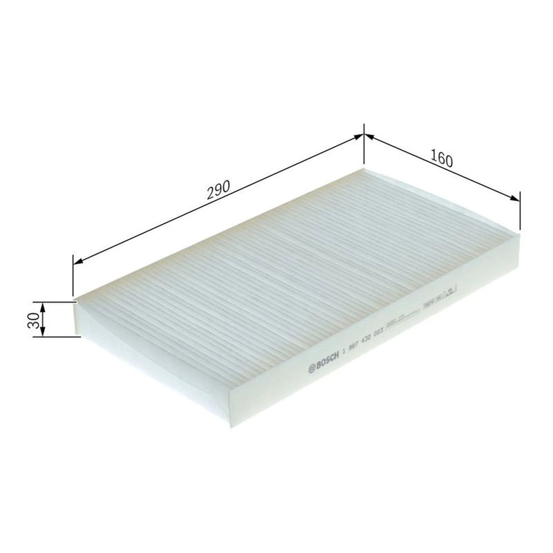 Bosch Cabin Air Filter (Pollen Filter) 1 987 432 003