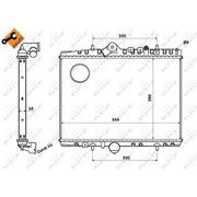 NRF Engine Radiator 58351