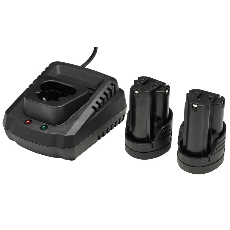 Draper 12V Drill Drive & Ratchet Kit with 2 x 1.5Ah Batteries