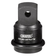Draper Impact Socket Converter 3/4"(F) x 1"(M)